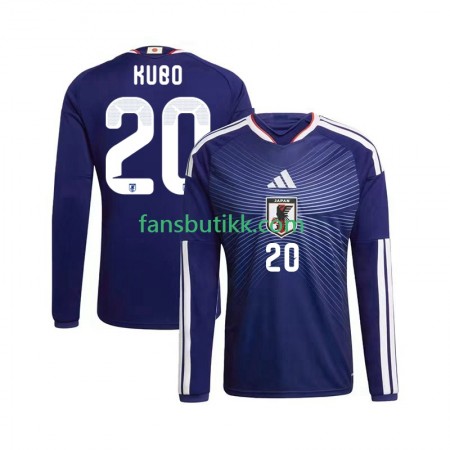 Fotballdrakt Japan Takefusa Kubo 20 World Cup Hjemmetrøye 2026 Langermet